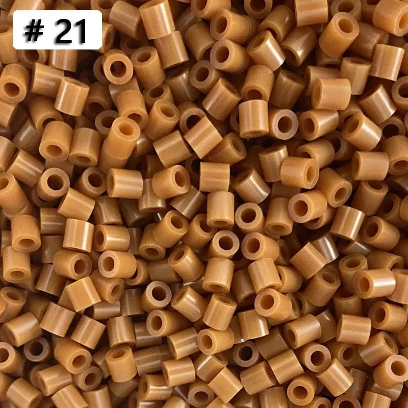 5MM 1000PCs Pixel Puzzle Eisen Perlen für kinder Perler Hama Perlen Diy Hohe Qualität Handgemachte Geschenk spielzeug Sicherung Perlen