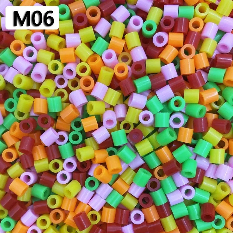 5MM 1000PCs Pixel Puzzle Eisen Perlen für kinder Perler Hama Perlen Diy Hohe Qualität Handgemachte Geschenk spielzeug Sicherung Perlen