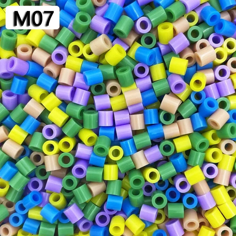 5MM 1000PCs Pixel Puzzle Eisen Perlen für kinder Perler Hama Perlen Diy Hohe Qualität Handgemachte Geschenk spielzeug Sicherung Perlen