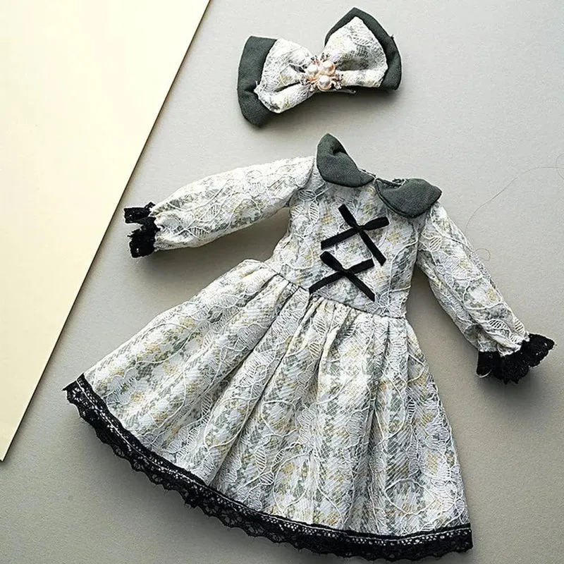 30cm DBS Blyth 7 Bewegliche Gelenke Mädchen Kleid 3D Augen Spielzeug mit Kleidung Kinder Spielzeug für Mädchen Kinder Geschenk