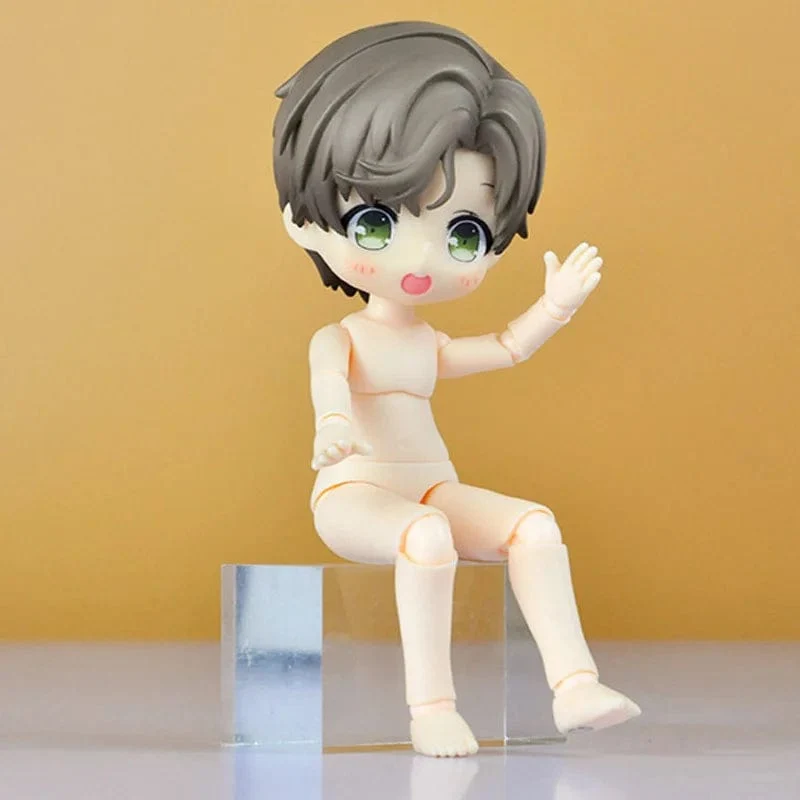 Ymy Gelenkpuppenkörper der zweiten Generation, Junge, Mädchen, Körper, Spielzeug, Ersatzgelenk, Handzubehör für Obitsu 11, Gsc-Kopf, Ob11,1/12Bjd