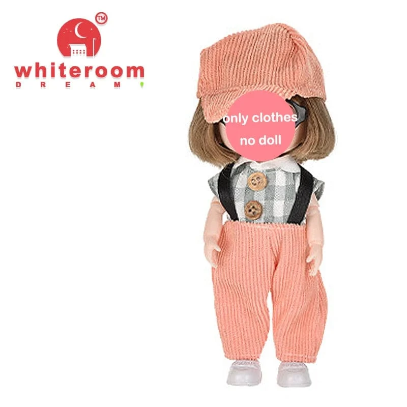 Puppe für Mädchen Babypuppe Spielzeug Kinder Kind Junge Spielzeug PC Liebhaber Weihnachtsgeschenk Komplettset Bjd 1/12 Minipuppen Babykleidung Anzieh
