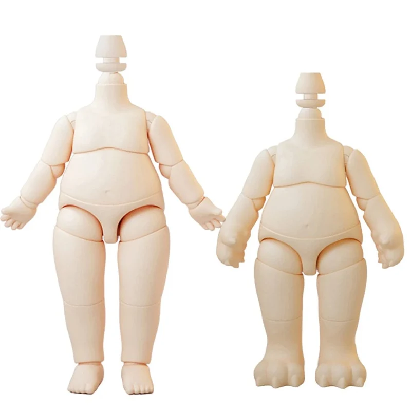 Bewegliches Gelenk Ymy Puppe Dicker Tierkörper Katzenfuß Tierschwanz Puppe Körperzubehör ersetzen Für Nendoroids, Ob11, Gsc, Obitsu 11