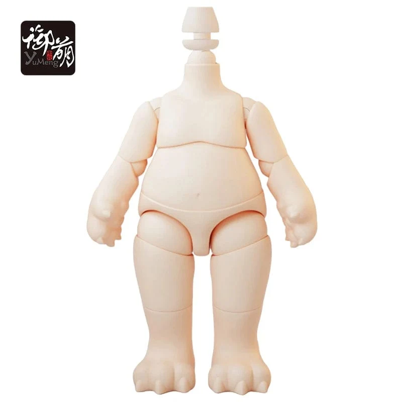 Bewegliches Gelenk Ymy Puppe Dicker Tierkörper Katzenfuß Tierschwanz Puppe Körperzubehör ersetzen Für Nendoroids, Ob11, Gsc, Obitsu 11