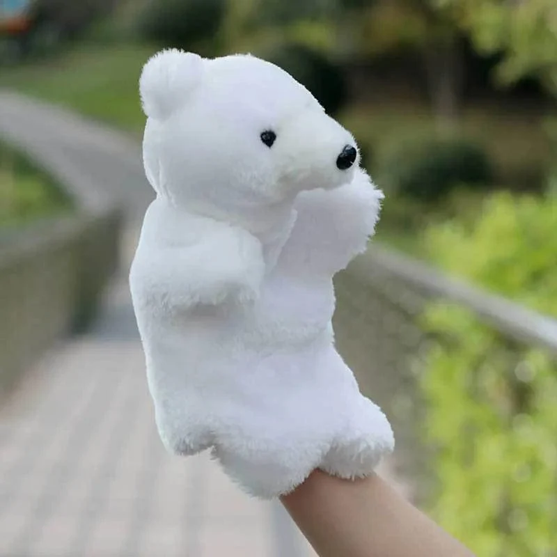 Tier-Handpuppe, Katzenpuppen, Plüsch-Handpuppe, Früherziehung, Lernspielzeug, Kinder, Marionetten, Puppen zum Geschichtenerzählen