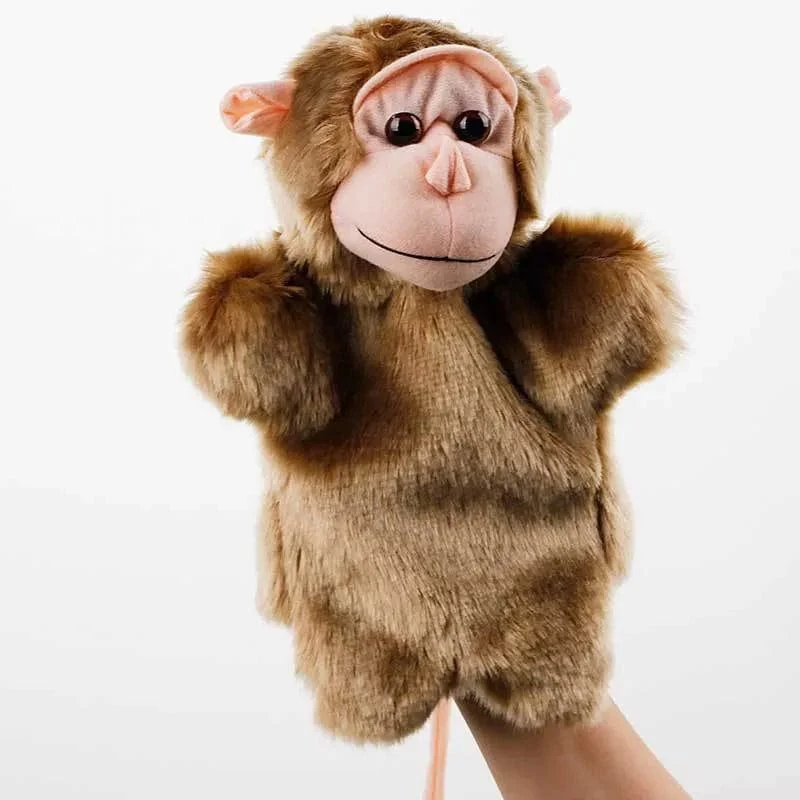Tier-Handpuppe, Katzenpuppen, Plüsch-Handpuppe, Früherziehung, Lernspielzeug, Kinder, Marionetten, Puppen zum Geschichtenerzählen