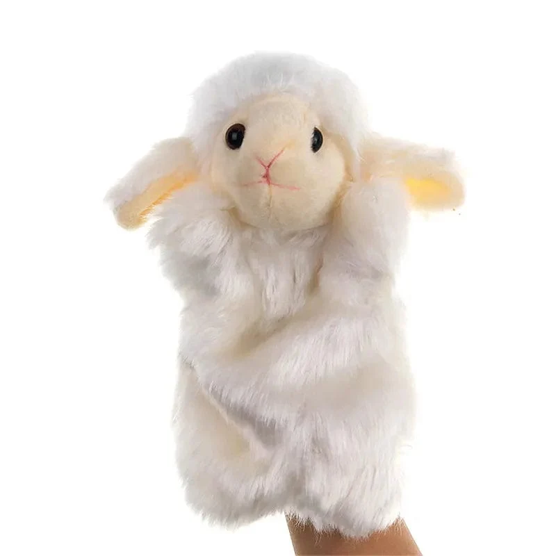 Tier-Handpuppe, Katzenpuppen, Plüsch-Handpuppe, Früherziehung, Lernspielzeug, Kinder, Marionetten, Puppen zum Geschichtenerzählen