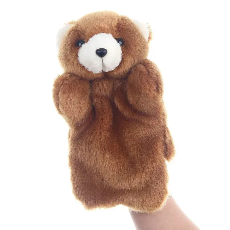 Tier-Handpuppe, Katzenpuppen, Plüsch-Handpuppe, Früherziehung, Lernspielzeug, Kinder, Marionetten, Puppen zum Geschichtenerzählen