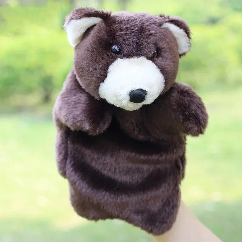 Tier-Handpuppe, Katzenpuppen, Plüsch-Handpuppe, Früherziehung, Lernspielzeug, Kinder, Marionetten, Puppen zum Geschichtenerzählen