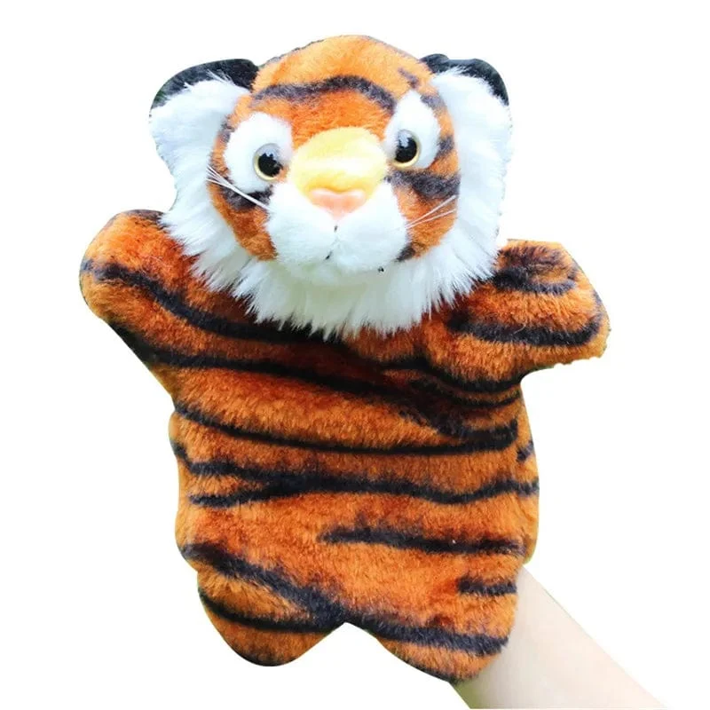 Tier-Handpuppe, Katzenpuppen, Plüsch-Handpuppe, Früherziehung, Lernspielzeug, Kinder, Marionetten, Puppen zum Geschichtenerzählen