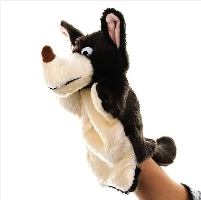 Tier-Handpuppe, Katzenpuppen, Plüsch-Handpuppe, Früherziehung, Lernspielzeug, Kinder, Marionetten, Puppen zum Geschichtenerzählen
