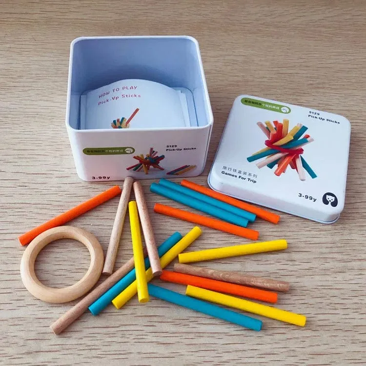 Kinder Holzpuzzle Domino Tangram Spielzeug Frühes Lernen Bildung Intelligenz Kinder Interaktives Spiel Spielzeug mit Kleinkasten