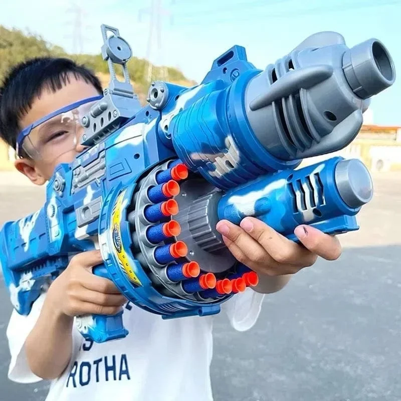 Spielzeug Coole Nerfs-Waffe Kinder Elektrische Dauerstart Elektrische Spielzeugwaffe BB-Waffe Militärische Schusswaffen Serie Soft Bullet Gun Sniper