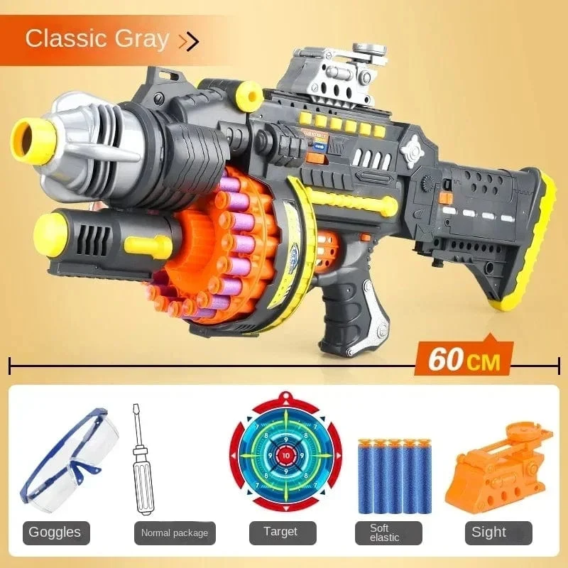 Spielzeug Coole Nerfs-Waffe Kinder Elektrische Dauerstart Elektrische Spielzeugwaffe BB-Waffe Militärische Schusswaffen Serie Soft Bullet Gun Sniper