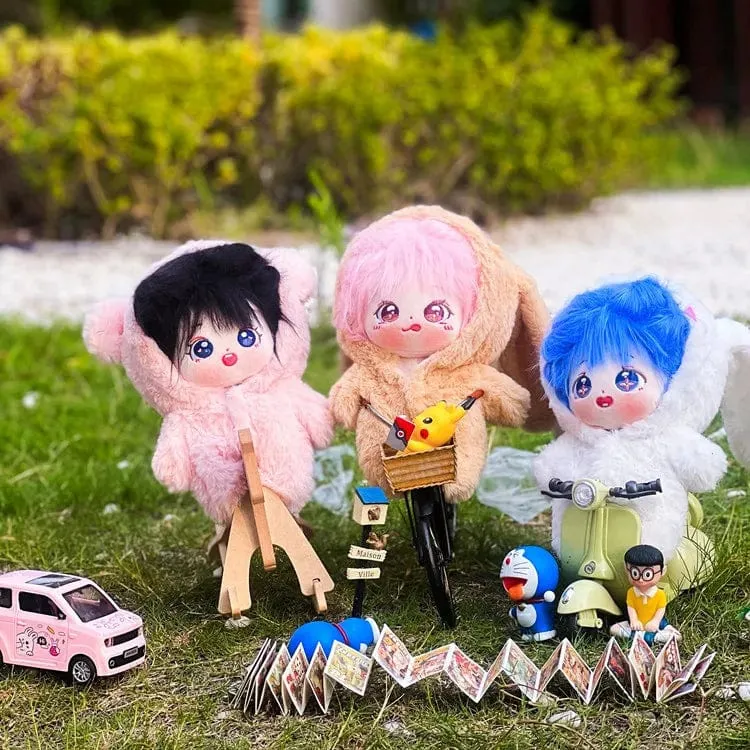 Puppenkleidung für 20 cm Idol-Puppe, Outfit, Zubehör, Dienstmädchen-Rock, Hochzeitskleid, Kapuzenpullover für Korea Kpop EXO Super Star Puppen, Spielzeug, Geschenk