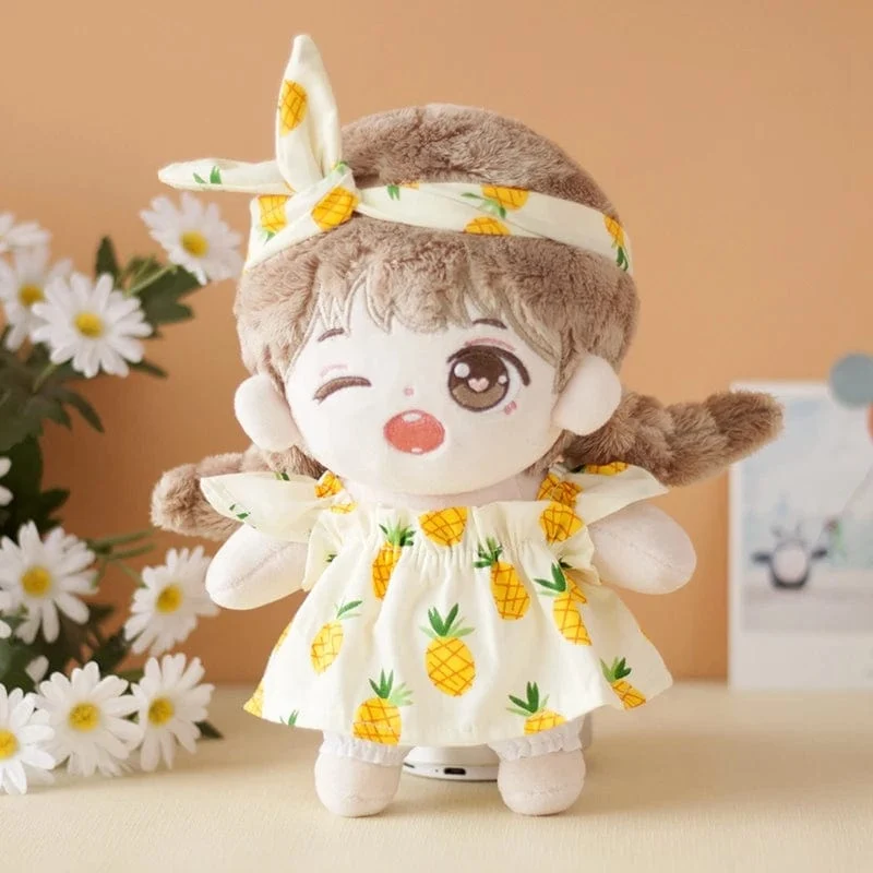 Puppenkleidung für 20 cm Idol-Puppe, Outfit, Zubehör, Dienstmädchen-Rock, Hochzeitskleid, Kapuzenpullover für Korea Kpop EXO Super Star Puppen, Spielzeug, Geschenk