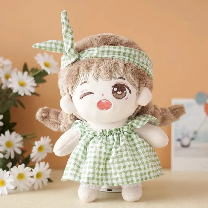 Puppenkleidung für 20 cm Idol-Puppe, Outfit, Zubehör, Dienstmädchen-Rock, Hochzeitskleid, Kapuzenpullover für Korea Kpop EXO Super Star Puppen, Spielzeug, Geschenk