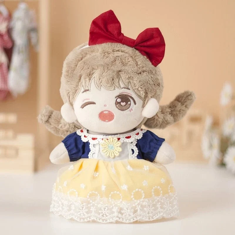 Puppenkleidung für 20 cm Idol-Puppe, Outfit, Zubehör, Dienstmädchen-Rock, Hochzeitskleid, Kapuzenpullover für Korea Kpop EXO Super Star Puppen, Spielzeug, Geschenk