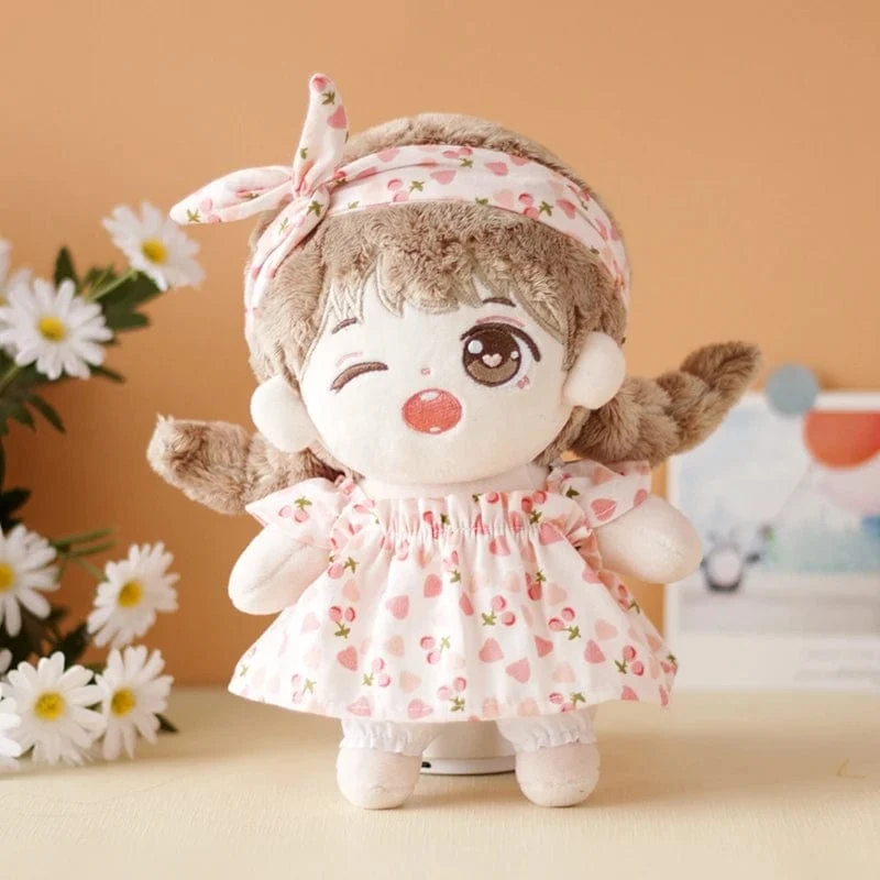 Puppenkleidung für 20 cm Idol-Puppe, Outfit, Zubehör, Dienstmädchen-Rock, Hochzeitskleid, Kapuzenpullover für Korea Kpop EXO Super Star Puppen, Spielzeug, Geschenk