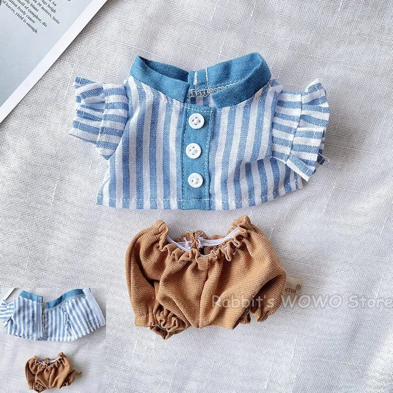 Puppenkleidung für 20 cm Idol-Puppe, Outfit, Zubehör, Dienstmädchen-Rock, Hochzeitskleid, Kapuzenpullover für Korea Kpop EXO Super Star Puppen, Spielzeug, Geschenk