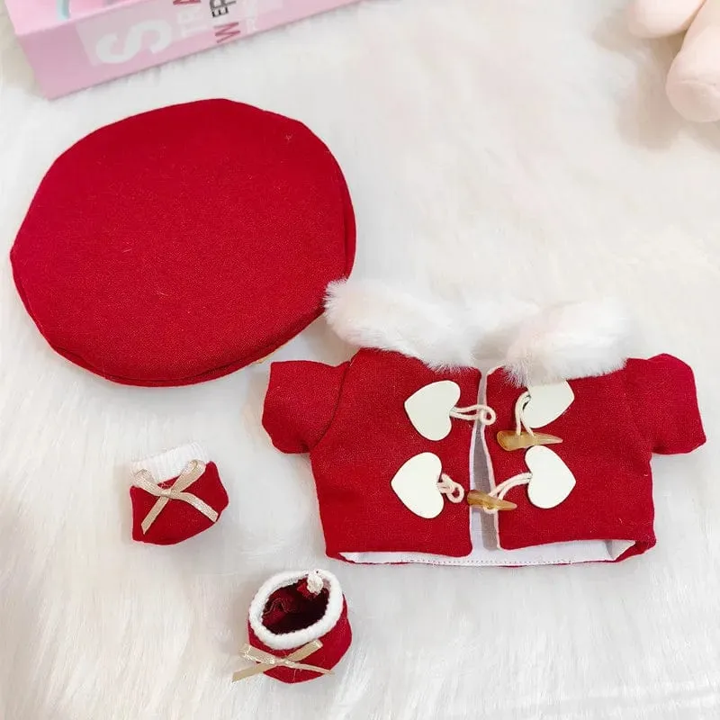 Puppenkleidung für 20 cm Idol-Puppe, Outfit, Zubehör, Dienstmädchen-Rock, Hochzeitskleid, Kapuzenpullover für Korea Kpop EXO Super Star Puppen, Spielzeug, Geschenk