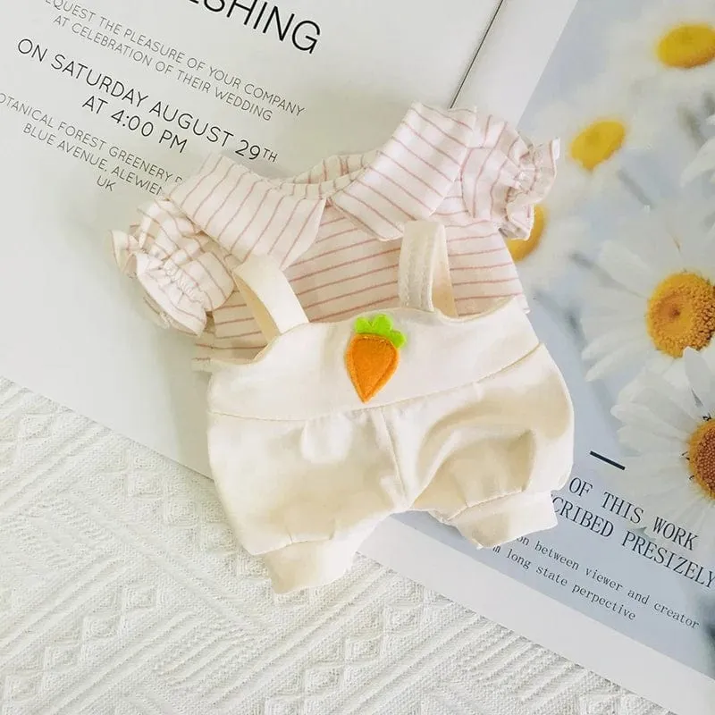 Puppenkleidung für 20 cm Idol-Puppe, Outfit, Zubehör, Dienstmädchen-Rock, Hochzeitskleid, Kapuzenpullover für Korea Kpop EXO Super Star Puppen, Spielzeug, Geschenk