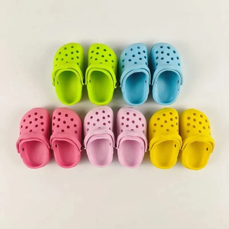 7 CM Puppe Schuhe Sandale Für 43 CM Geboren Baby Puppe Kleidung Zubehör 18 Zoll Amerikanische Puppe Mädchen Spielzeug unserer Generation Geschenk
