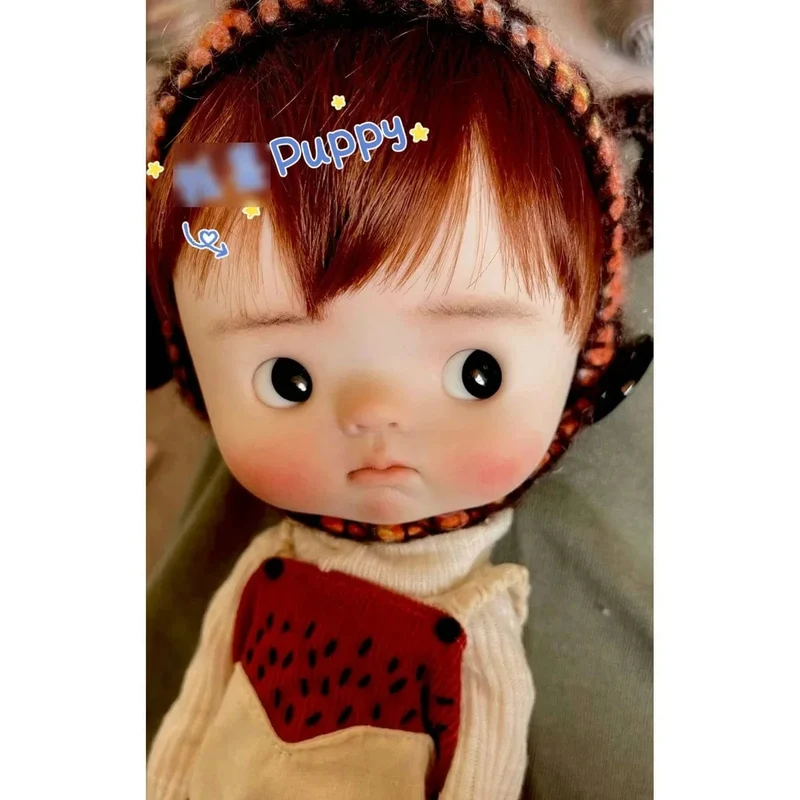 Welpe KittyQ QBaby BJD Puppe 1/6 süße Ausdruckspuppe Fullset Anime Blythe Geschenk für Mädchen