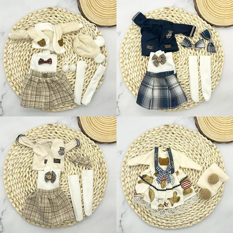 12 zoll 30 cm Prinzessin BJD Puppe Vollen Satz Kleidung Mädchen Geschenk Spielzeug Mit Rock Hut Kopfschmuck Mädchen Kleid Up DIY Spielzeug