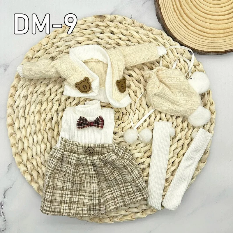 12 zoll 30 cm Prinzessin BJD Puppe Vollen Satz Kleidung Mädchen Geschenk Spielzeug Mit Rock Hut Kopfschmuck Mädchen Kleid Up DIY Spielzeug