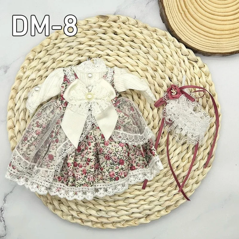 12 zoll 30 cm Prinzessin BJD Puppe Vollen Satz Kleidung Mädchen Geschenk Spielzeug Mit Rock Hut Kopfschmuck Mädchen Kleid Up DIY Spielzeug