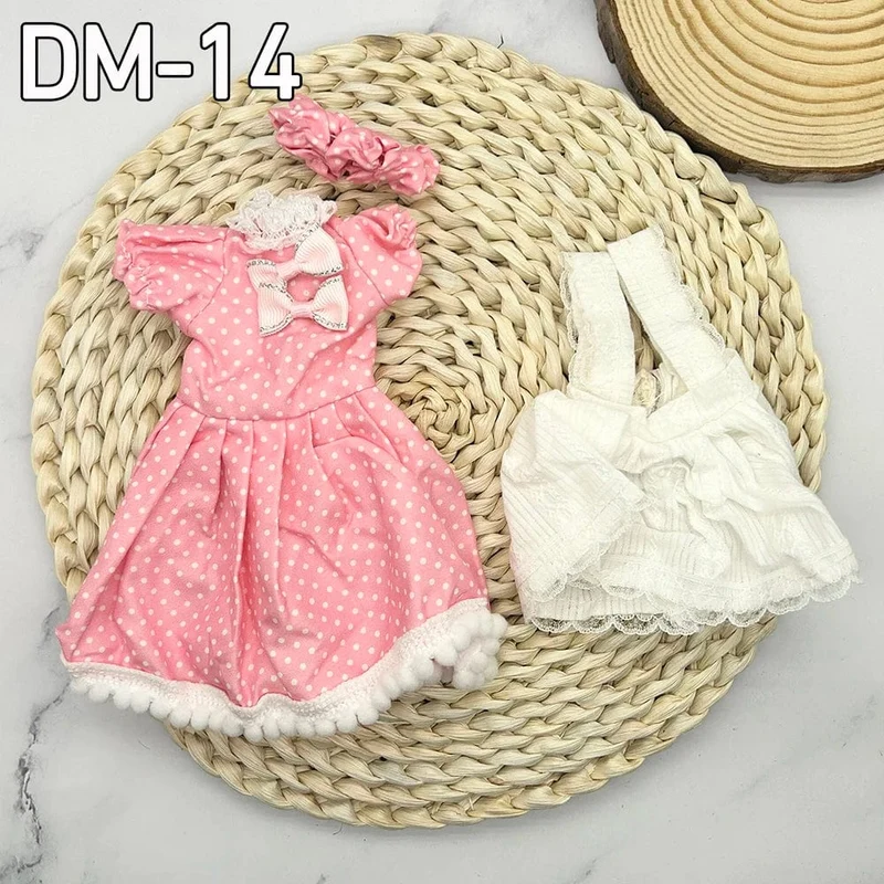 12 zoll 30 cm Prinzessin BJD Puppe Vollen Satz Kleidung Mädchen Geschenk Spielzeug Mit Rock Hut Kopfschmuck Mädchen Kleid Up DIY Spielzeug