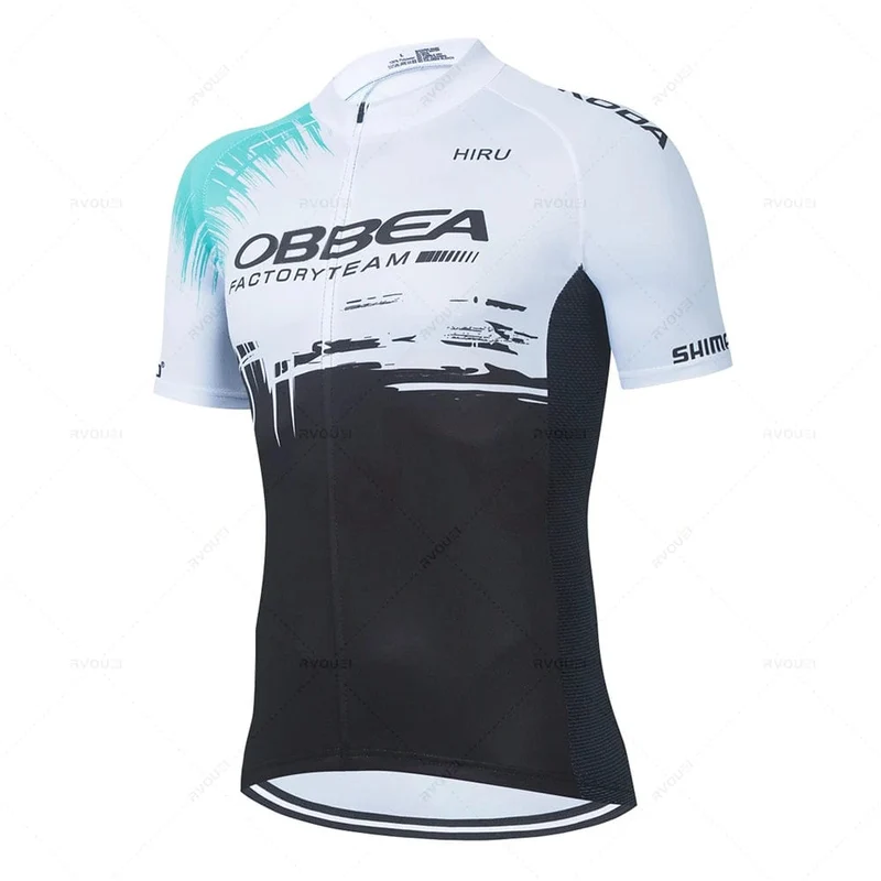 Radtrikot-Set New Pro Team Herren Hiru Radsportbekleidung Rennrad Shirts Anzug Fahrrad Trägerhose MTB Wear Bicicleta Maillot