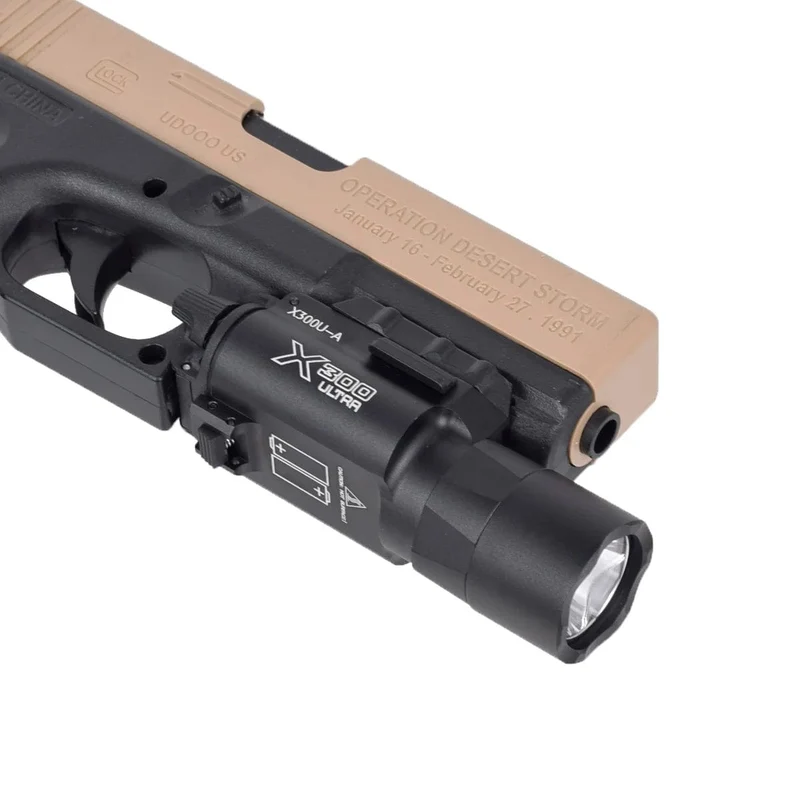 Taktische Waffe Licht X300 Ultra Schießen Surefir X300U Auto Tracer II Taschenlampe Einheit Scout Gewinde Adapter M14 zu M10 kit