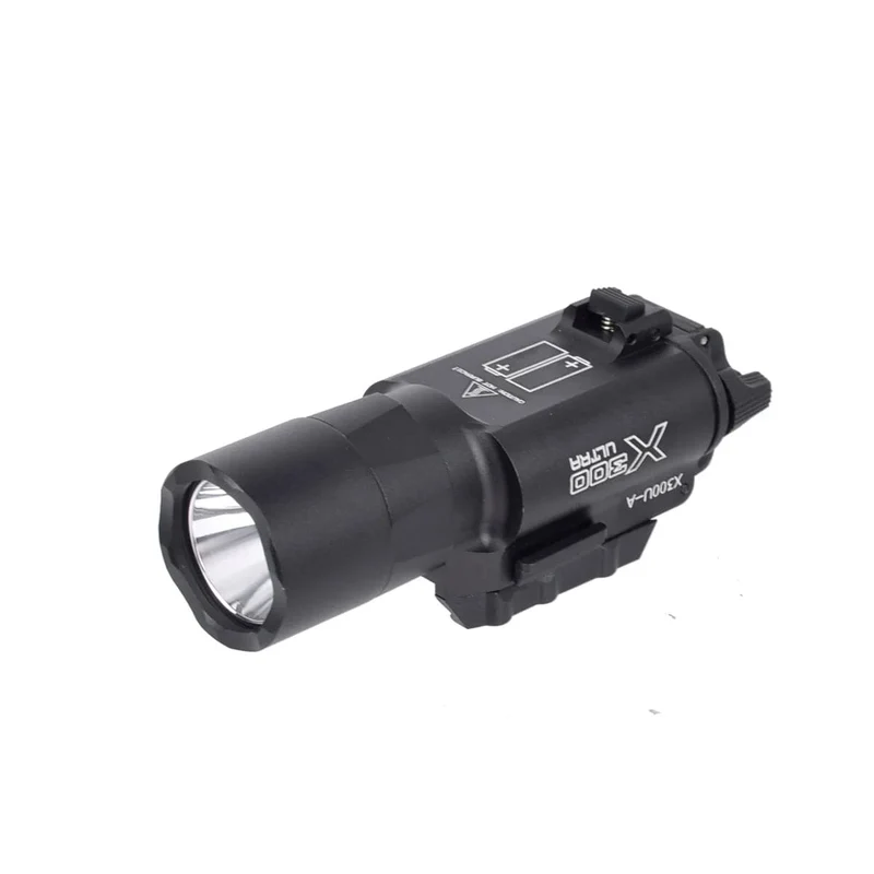 Taktische Waffe Licht X300 Ultra Schießen Surefir X300U Auto Tracer II Taschenlampe Einheit Scout Gewinde Adapter M14 zu M10 kit
