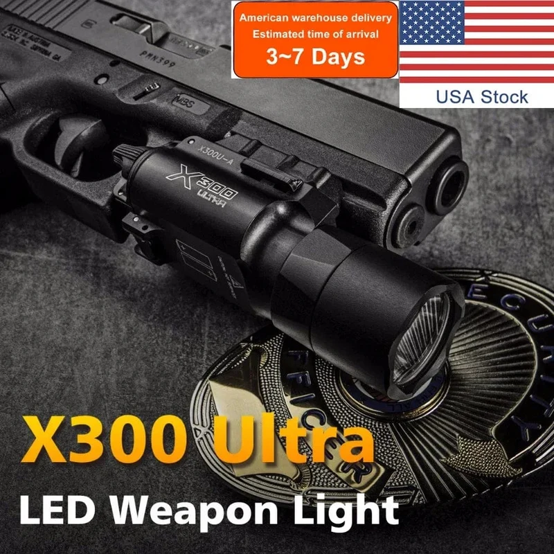 Taktische Surefir X300 X300U X300UH-B XH35 Pistole X300V Scout Licht Waffe Gun Licht Lanterna Gewehr Strobe Taschenlampe Jagd