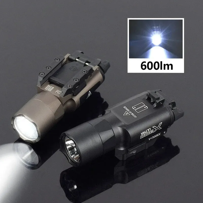 Taktische Surefir X300 X300U X300UH-B XH35 Pistole X300V Scout Licht Waffe Gun Licht Lanterna Gewehr Strobe Taschenlampe Jagd
