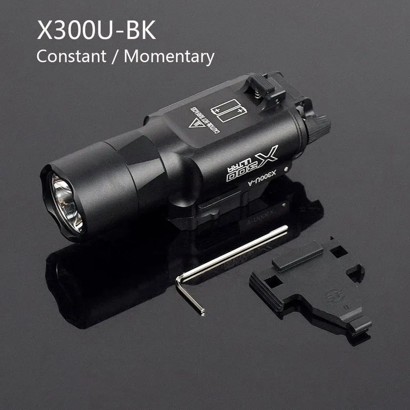 Taktische Surefir X300 X300U X300UH-B XH35 Pistole X300V Scout Licht Waffe Gun Licht Lanterna Gewehr Strobe Taschenlampe Jagd