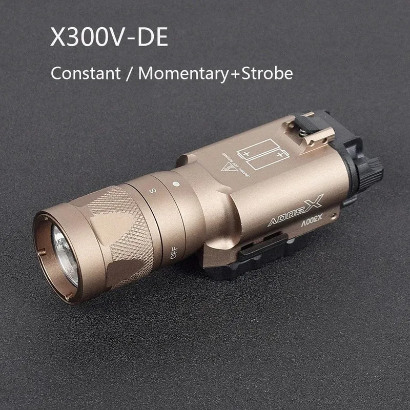 Taktische Surefir X300 X300U X300UH-B XH35 Pistole X300V Scout Licht Waffe Gun Licht Lanterna Gewehr Strobe Taschenlampe Jagd