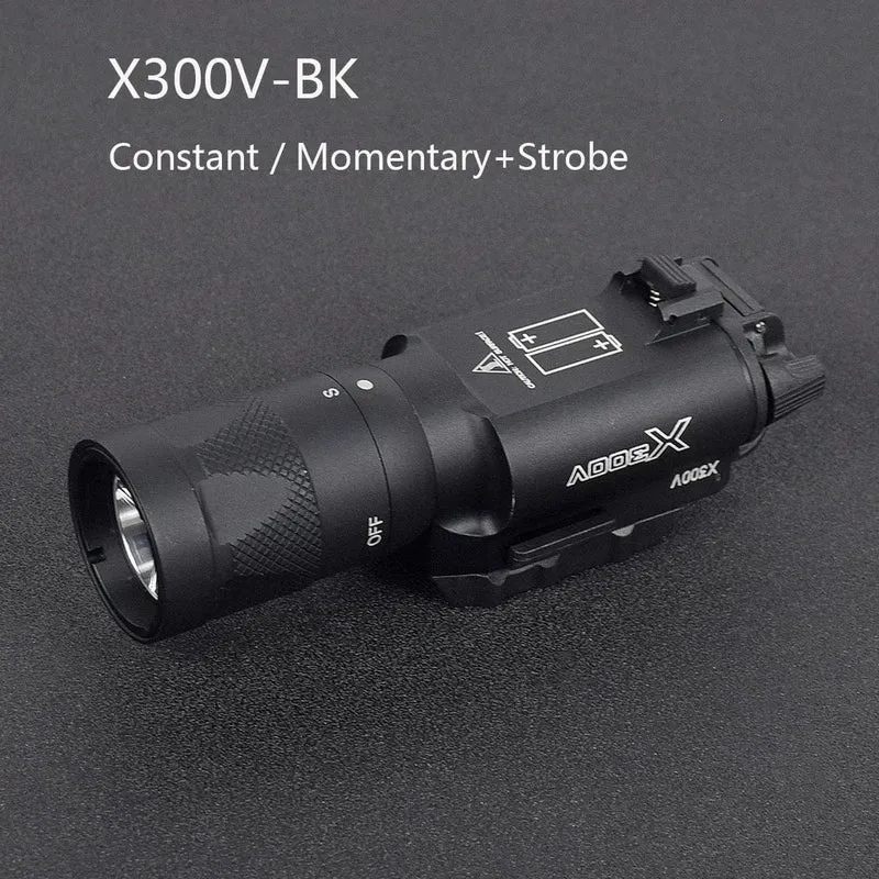 Taktische Surefir X300 X300U X300UH-B XH35 Pistole X300V Scout Licht Waffe Gun Licht Lanterna Gewehr Strobe Taschenlampe Jagd