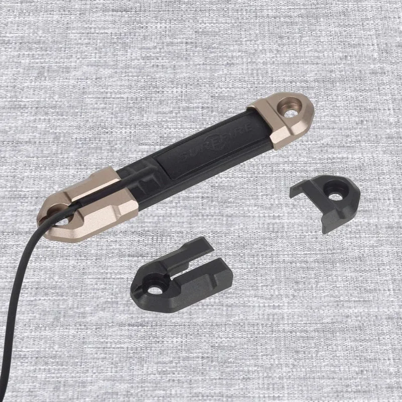 Surefire M600 M300 Scout Licht Taschenlampe Fernbedienung Band Druck Pad Schalter Mlok Keymod 20mm Schiene Montage Platten Zubehör
