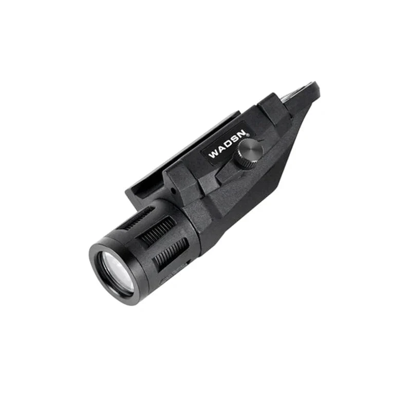 WML Lange taktische Taschenlampe, Jagd, Scout, Pistole, Gewehr, Gewehr, Zubehör, konstant an/momentan an/Stroboskop, passend für 20 mm Picatinny-Schiene