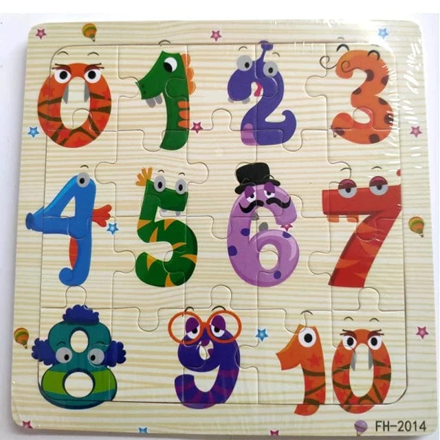 Neue 20 Stück Montessori 3d Puzzle Cartoon Tier Fahrzeug Jigsaw Holz Puzzle Spiel Frühen Lernen Pädagogisches Spielzeug Für Kinder