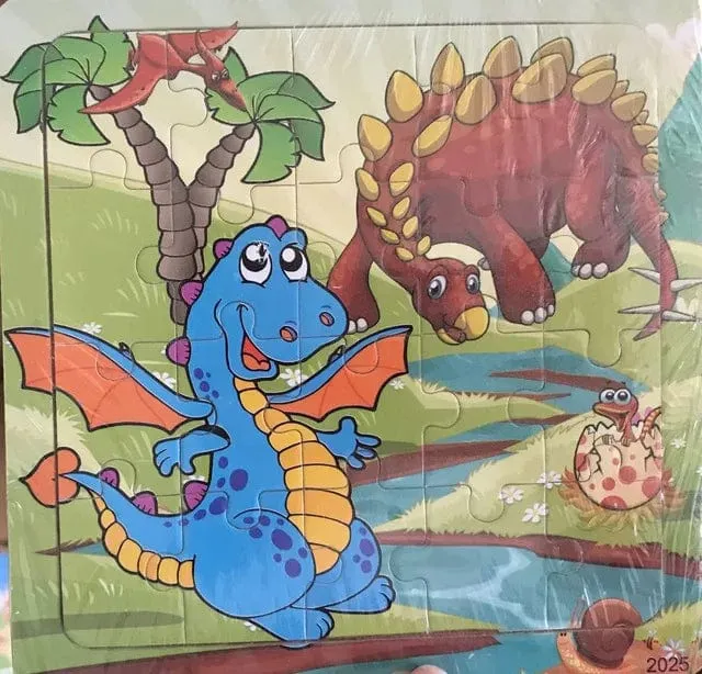 Neue 20 Stück Montessori 3d Puzzle Cartoon Tier Fahrzeug Jigsaw Holz Puzzle Spiel Frühen Lernen Pädagogisches Spielzeug Für Kinder