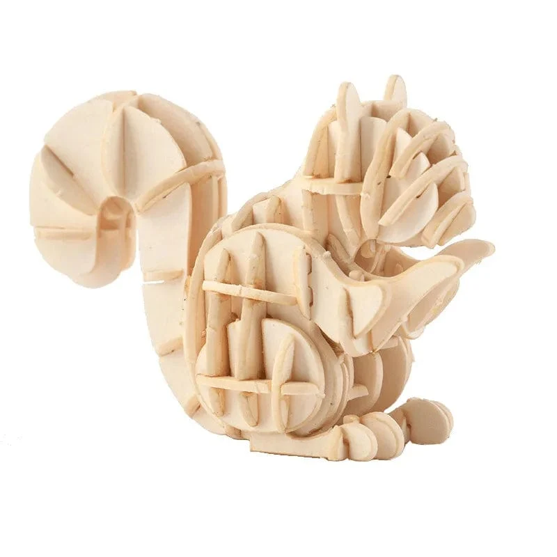 3D-Holz-Insekten-Puzzle, Tierskelett-Montagemodell, Puzzle, DIY-Holzhandwerk, 3D-Puzzle, STEM-Spielzeug, Geschenke für Kinder, Erwachsene, Teenager