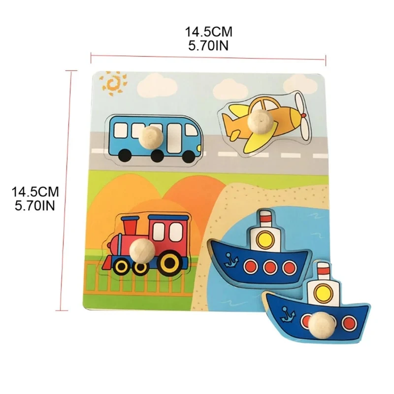 Montessori Baby Puzzle Lernspielzeug für Kinder Baby Spiel Puzzle Brett Puzzle Kind Puzzle Holzpuzzle für Kinder 2 3 Jahre