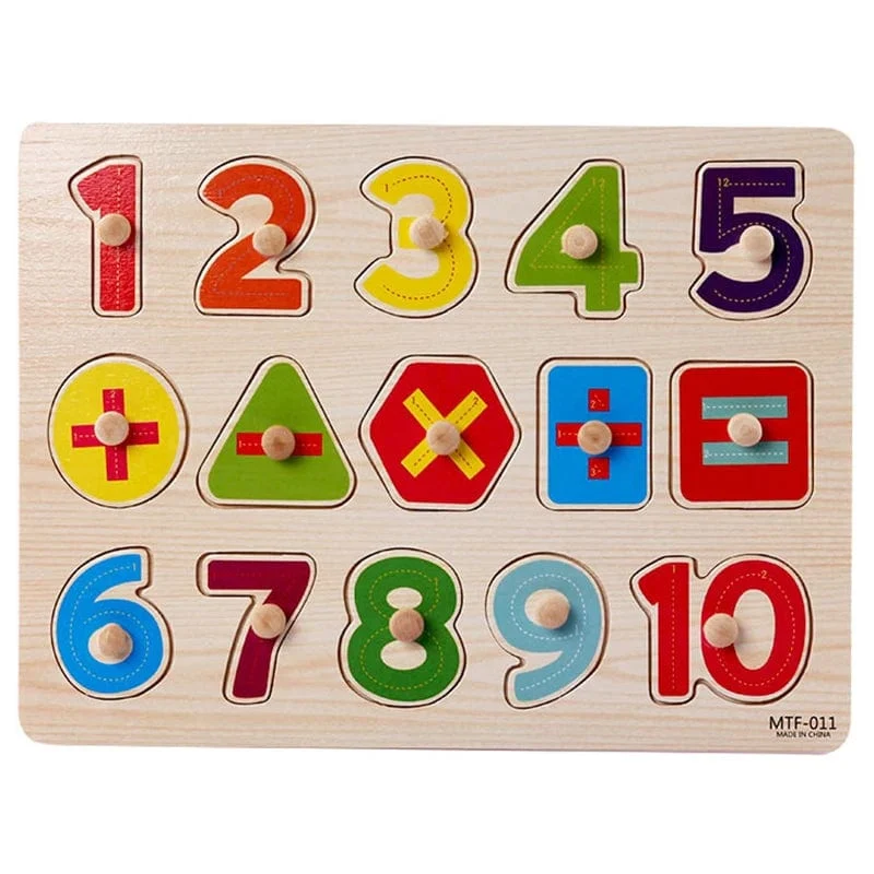 Montessori Baby Puzzle Lernspielzeug für Kinder Baby Spiel Puzzle Brett Puzzle Kind Puzzle Holzpuzzle für Kinder 2 3 Jahre