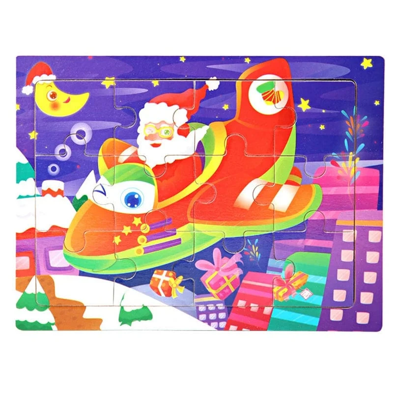 15*11 cm 3D Puzzle Cartoon Tiere Holz Puzzle Kinder Kognitive Jigsaw Puzzle Baby Holz Spielzeug Pädagogisches Spielzeug für kinder