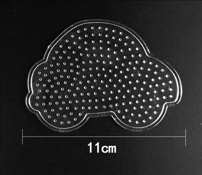 5mm Hama Perlen Pegboard Vorlage Spielzeug DIY Bügelwerkzeug PUPUKOU Perlen Pädagogisches Tangram Puzzle Eisenperlen