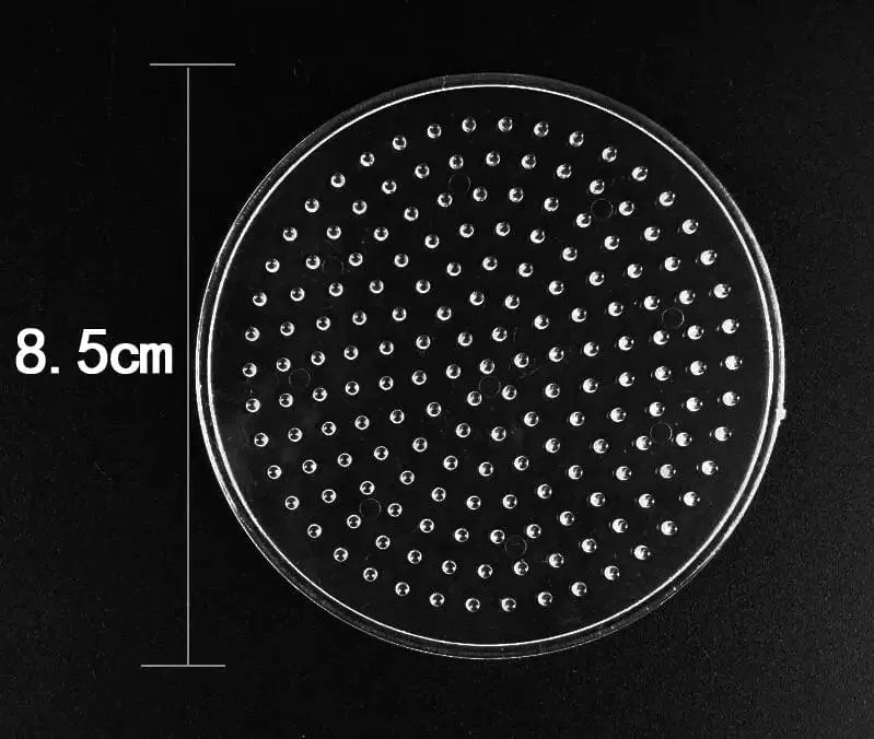 5mm Hama Perlen Pegboard Vorlage Spielzeug DIY Bügelwerkzeug PUPUKOU Perlen Pädagogisches Tangram Puzzle Eisenperlen